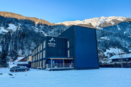 Das SiMotel im Winter in der Silvretta Montafon  | © Silvretta Montafon 