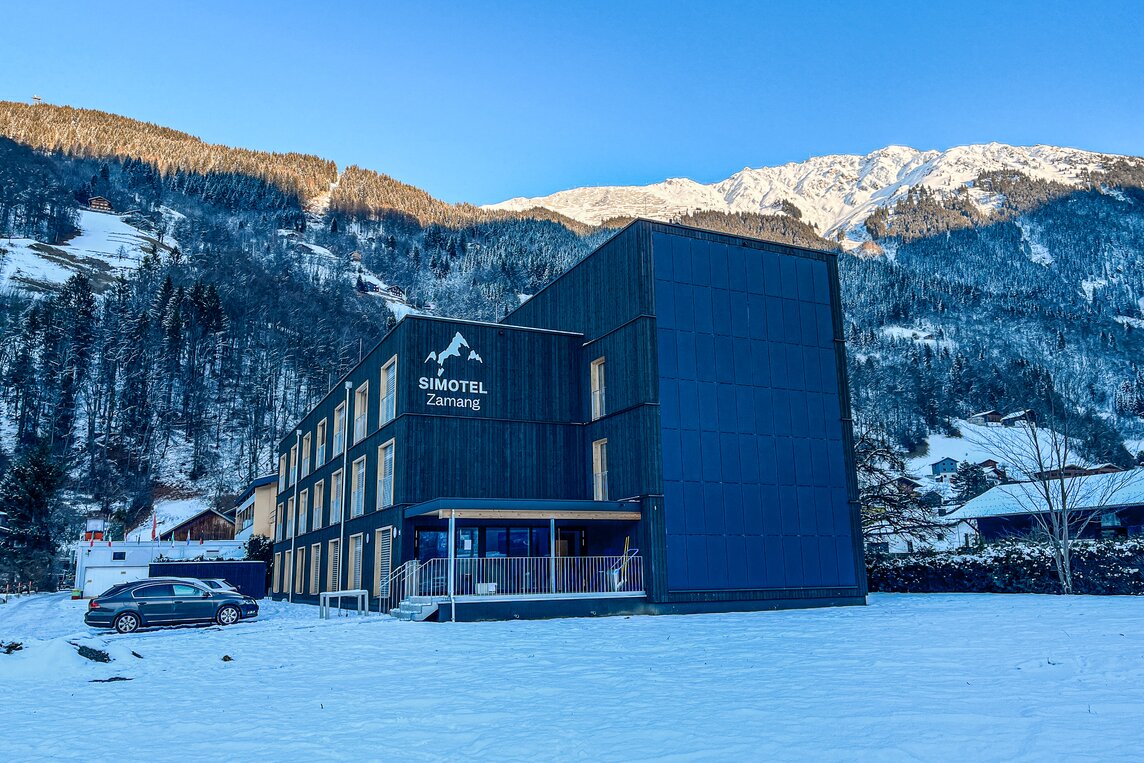 Das SiMotel im Winter in der Silvretta Montafon  | © Silvretta Montafon 