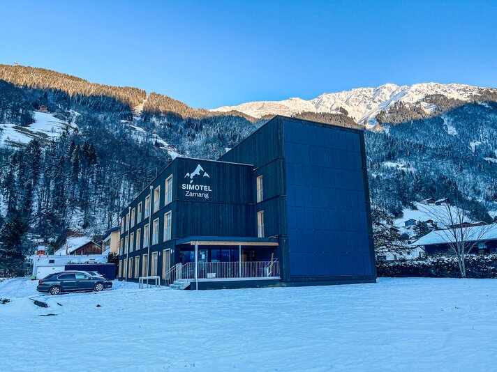Das SiMotel im Winter in der Silvretta Montafon  | © Silvretta Montafon 