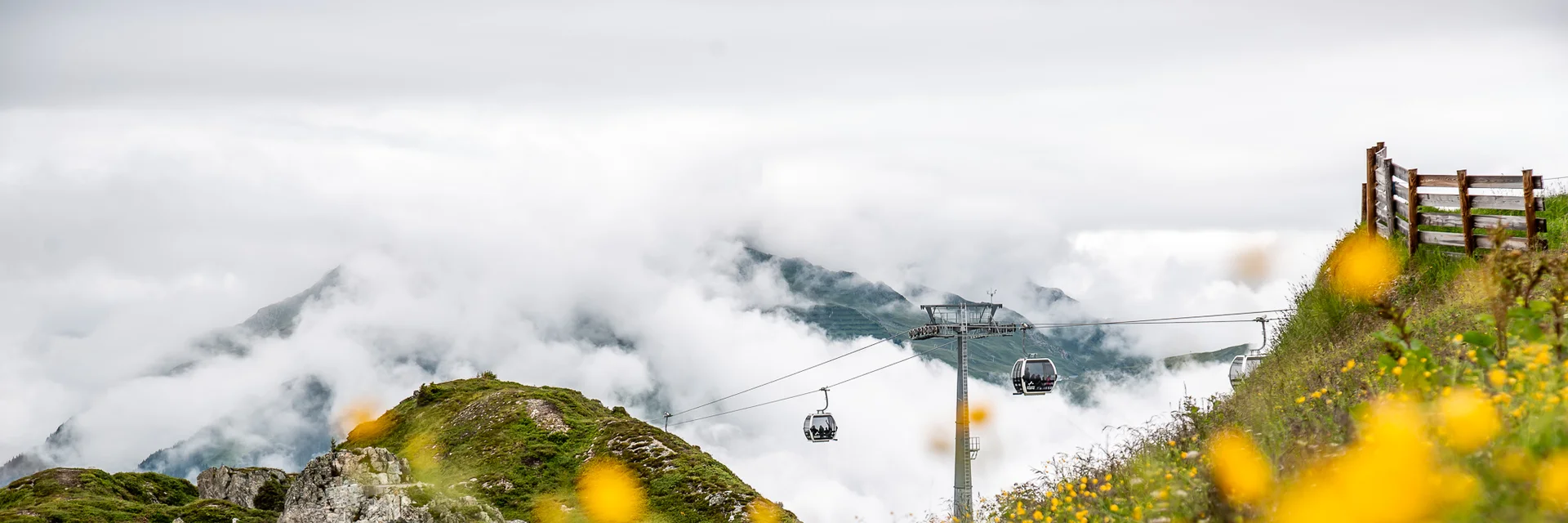 Die Valisera Bahn im Sommer in der Silvretta Montafon  | © Silvretta Montafon