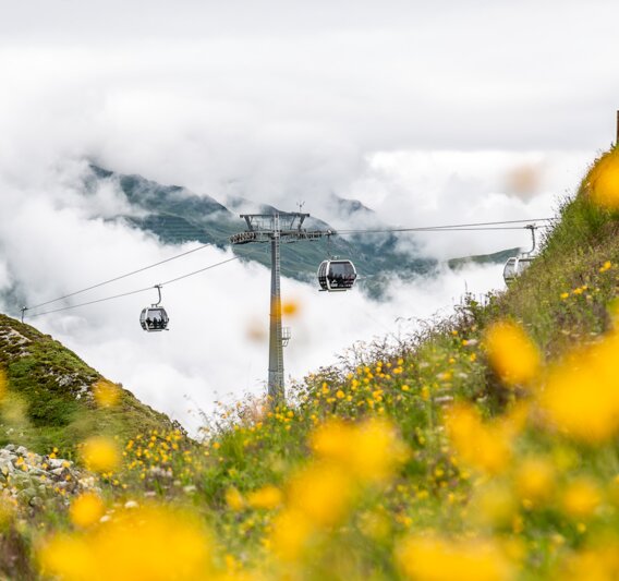 Die Valisera Bahn im Sommer in der Silvretta Montafon  | © Silvretta Montafon