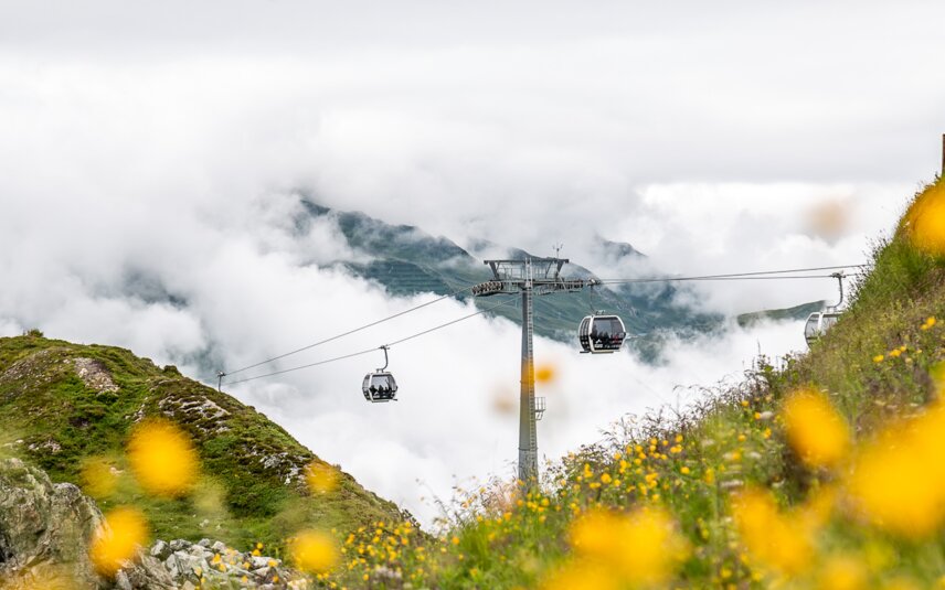 Die Valisera Bahn im Sommer in der Silvretta Montafon  | © Silvretta Montafon