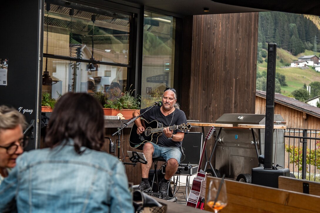 Livemusik bei der alten Talstation in der Silvretta Montafon  | © Silvretta Montafon 
