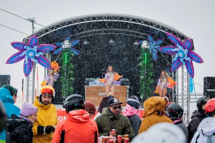 Musikact bei der Dutchweek in der Silvretta Montafon. | © Silvretta Montafon - Timmengerink