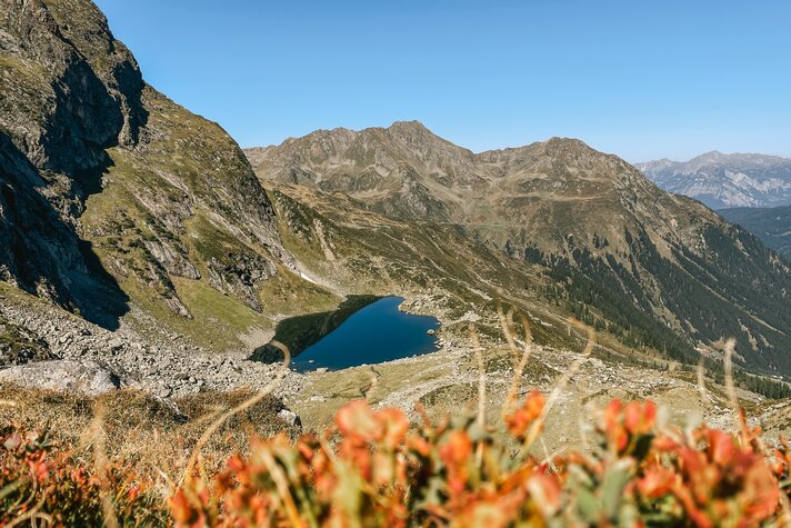 Ein klarer Bergsee in der Silvretta Montafon | © Silvretta Montafon - Vanessa Strauch