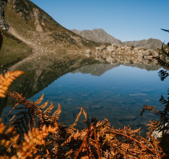 Ein klarer Bergsee in der Silvretta Montafon | © Silvretta Montafon - Vanessa Strauch