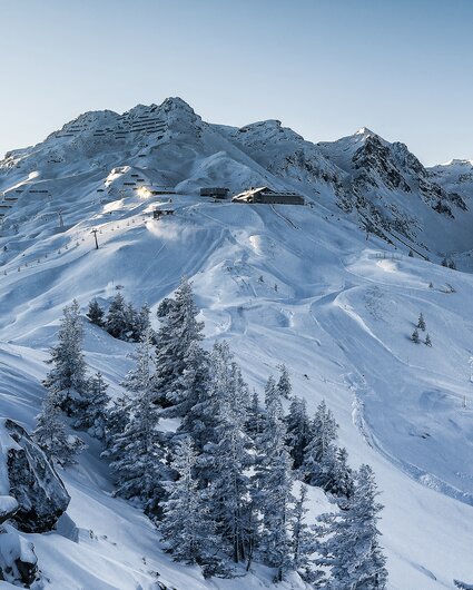 Overview vom Skigebiet in der Silvretta Montafon  | © Silvretta Montafon - Stefan Kothner 