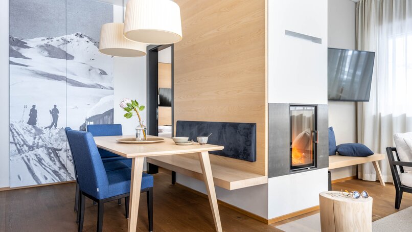 Chalet im Sporthotel Silvretta Montafon in Gaschurn. | © Silvretta Montafon - blateral
