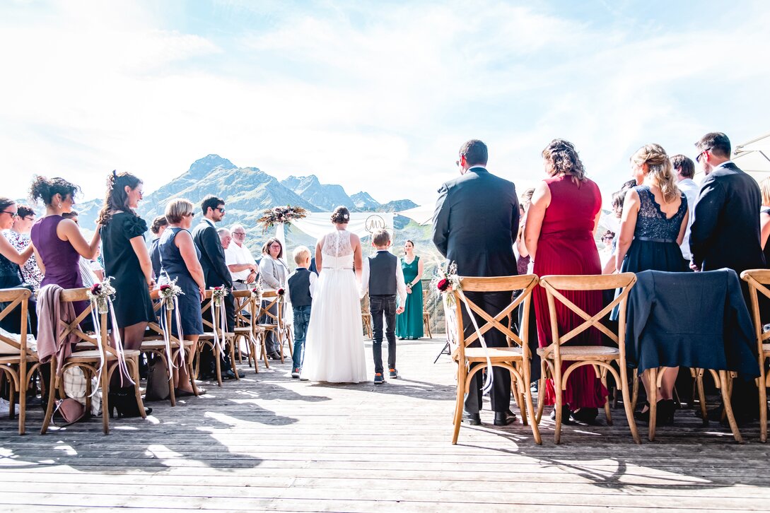 Eine Hochzeit in der Silvretta Montafon  | © Silvretta Montafon 