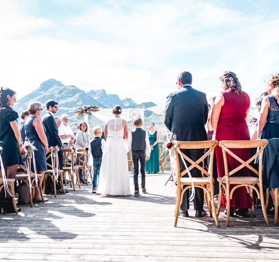 Eine Hochzeit in der Silvretta Montafon  | © Silvretta Montafon 