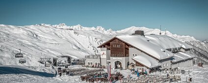 Die verschneite Nova Stoba im Winter in der Silvretta Montafon. | © Silvretta Montafon - Daniel Zangerl