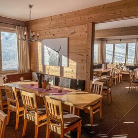 Der Innenraum des Rehsee Stöbli in der Silvretta Montafon. | ©  Silvretta Montafon - Vanessa Strauch