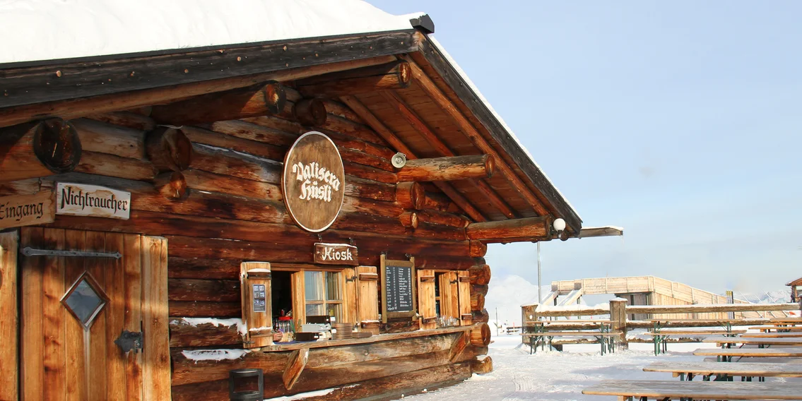 Valisera Hüsli - Silvretta Montafon | © Silvretta Montafon - Jutta Detjen Das Valisera Hüsli mit Terrasse im Skigebit Silvretta Montafon. | © Silvretta Montafon - Jutta Detjen