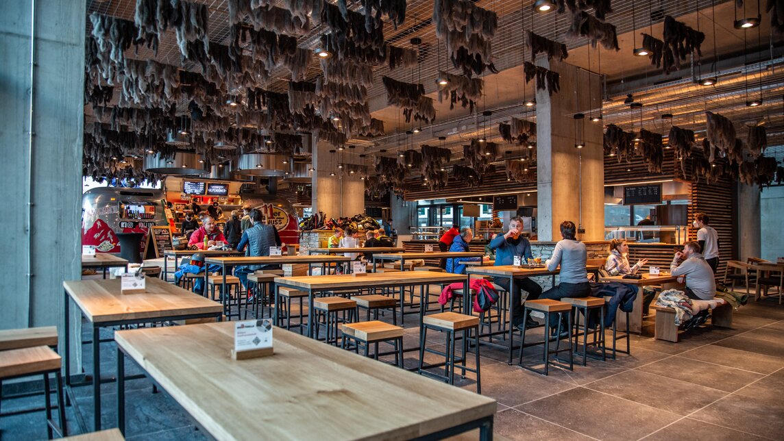 Die Markthalle im Silvretta Park Montafon. | © Silvretta Montafon - Friederike Weber