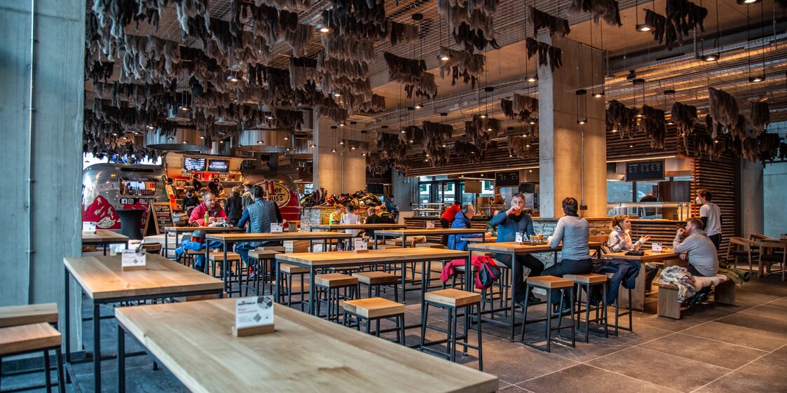 Die Markthalle im Silvretta Park Montafon. | © Silvretta Montafon - Friederike Weber