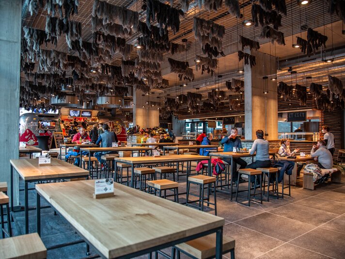 Die Markthalle im Silvretta Park Montafon. | © Silvretta Montafon - Friederike Weber