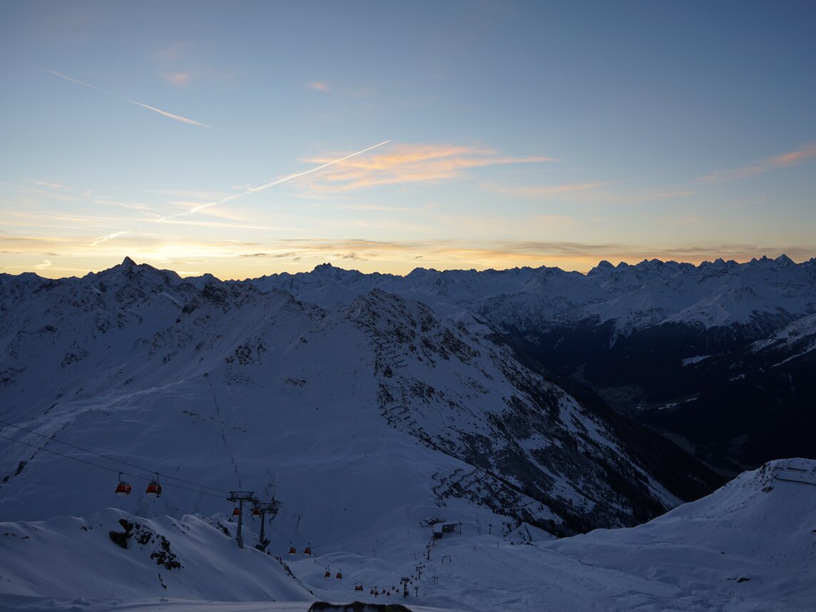 Sonnenaufgang am Hochjoch in der Silvretta Montafon  | © Silvretta Montafon 