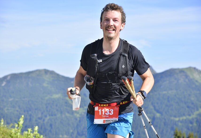 Ein Läufer beim Trailrunning in der Silvretta Montafon beim Montafon Totale Trail | © Alpha Foto - Silvretta Montafon