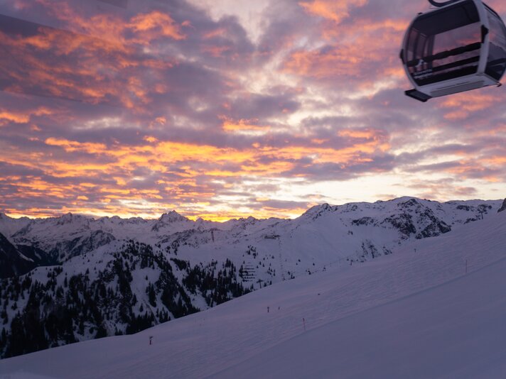 Nova bei Sonnenaufgang in der Silvretta Montafon  | © Silvretta Montafon - Lisa von Abenteuermomente