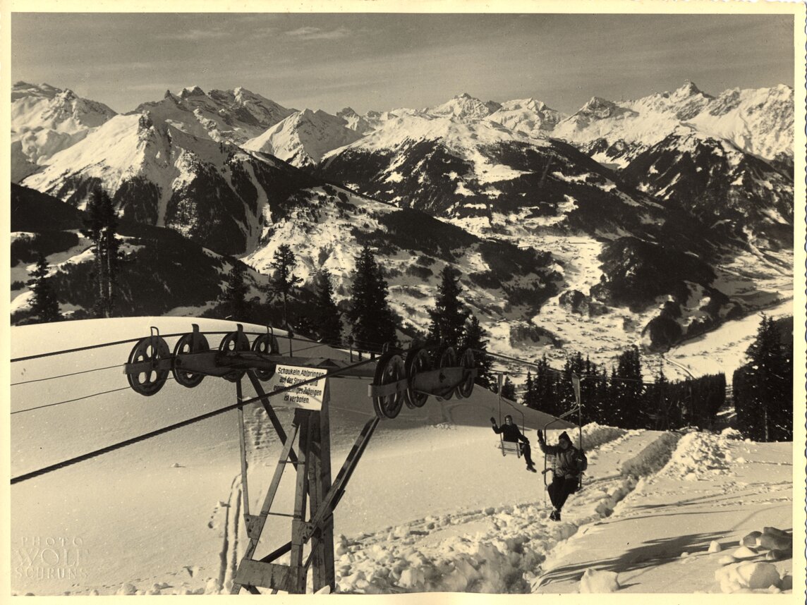 Ein alter Einersessel im Skigbiet Silvretta Montafon. | © Silvretta Montafon