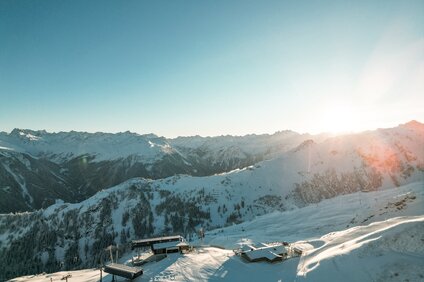 Die Valisera Bahn Bergstation im Skigebiet Silvretta Montafon. | © Silvretta Montafon - Vanessa Strauch