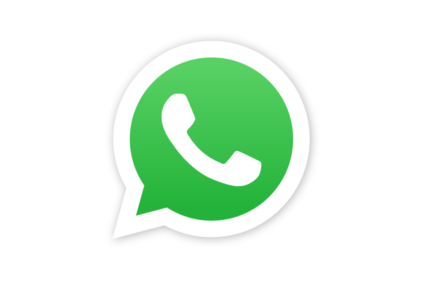WhatsApp Logo in grün  | © Silvretta Montafon 