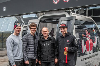 Olympiagondel geht in Betrieb in der Silvretta Montafon  | © Silvretta Montafon