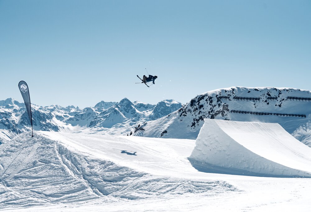 Snowpark Montafon - Silvretta Montafon | © Linus Zettler_Zettler Motions - Silvretta Montafon Freerider im Snowpark in der Silvretta Montafon | © Linus Zettler_Zettler Motions - Silvretta Montafon