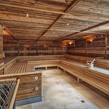 Sauna im Spa des Sporthotel Silvretta Montafon | © Silvretta Montafon - Markus Gmeiner